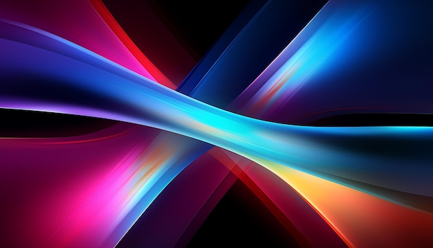 colorful dynamic lines background