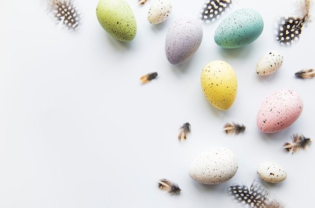 Colorful Easter eggs