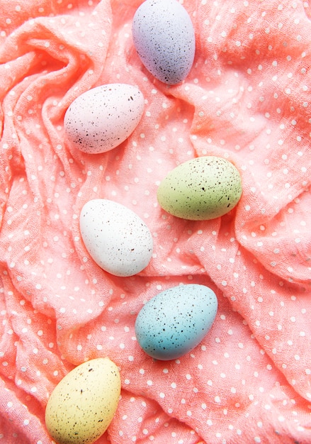 Colorful Easter eggs