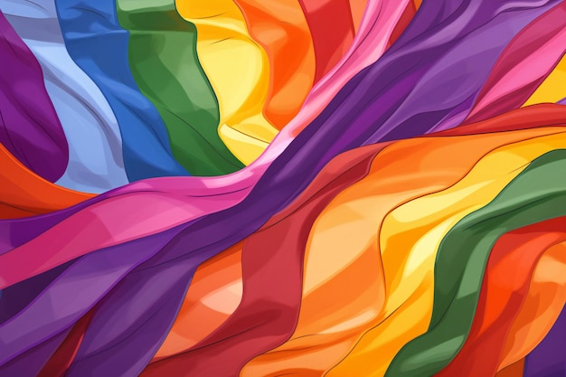 Colorful fabric background