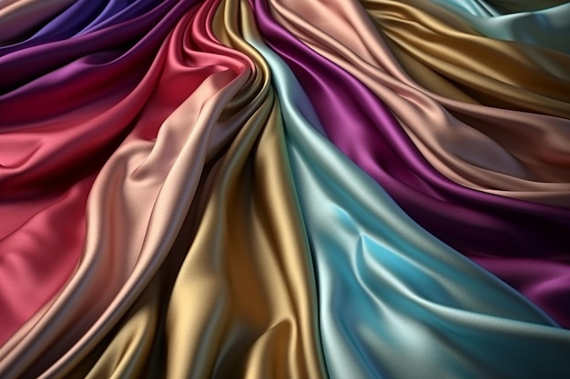 A colorful fabric that is made by the company of the company.