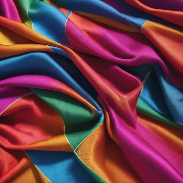 Colorful fabric