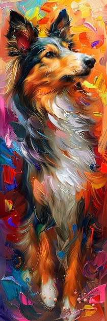 a colorful feather is shown in this photo