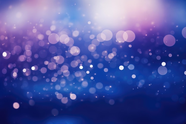 colorful festive abstract blurred bokeh background with circles