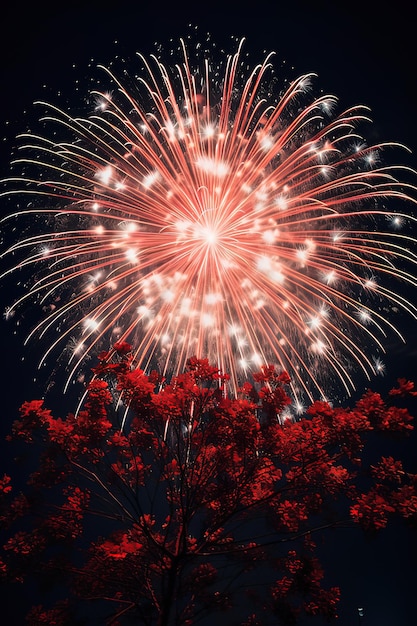 Colorful Firework