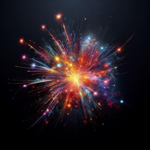 colorful fireworks with black background fireworks png images fireworks in isolated background