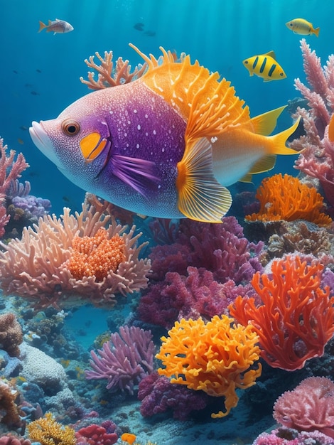 Colorful fish