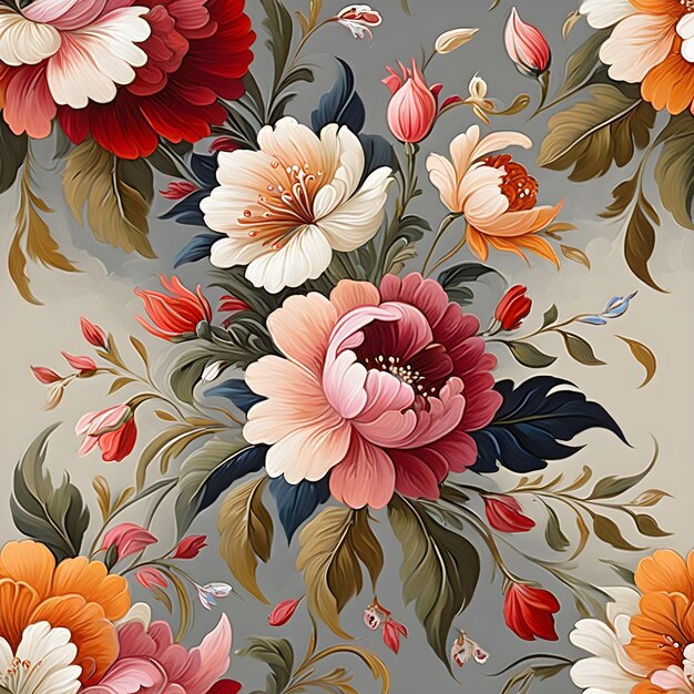 colorful floral pattern