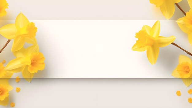 Photo colorful floral social media banner template and post design of flowers in spring season