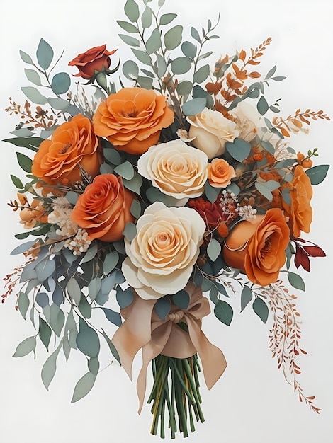 Colorful flower arrangement