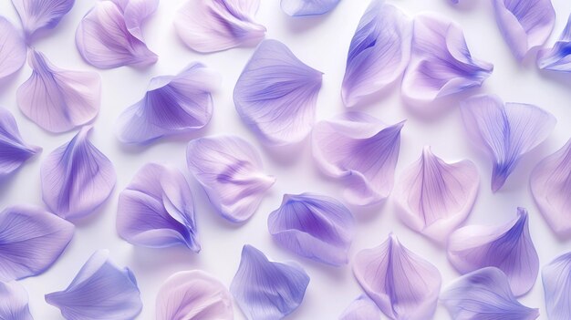 colorful flower petals closeup