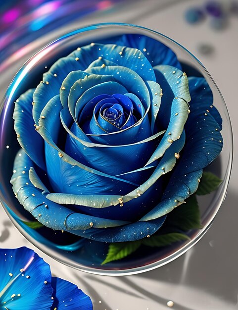 Photo colorful flower rose wallpaper background