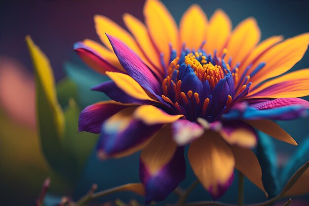 Colorful flower wallpaper