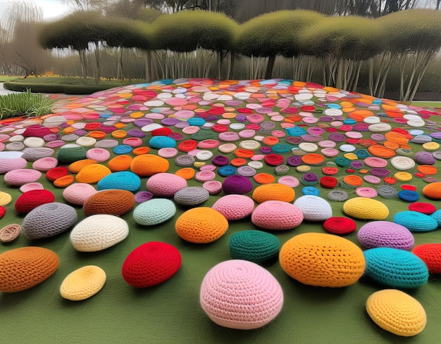 colorful flowers in a garden