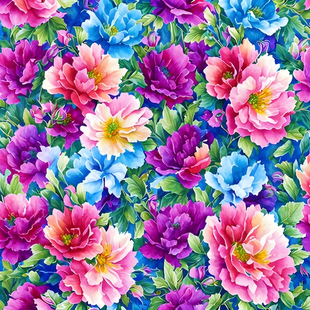 Colorful flowers