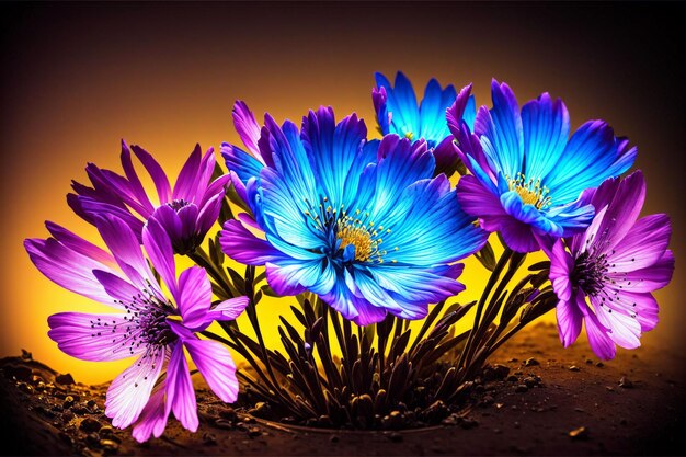 Colorful flowers