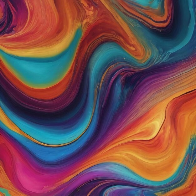 Colorful fluid art art background diy abstract flowing texture