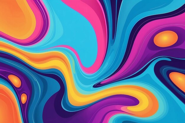 Photo colorful fluid background stock illustration