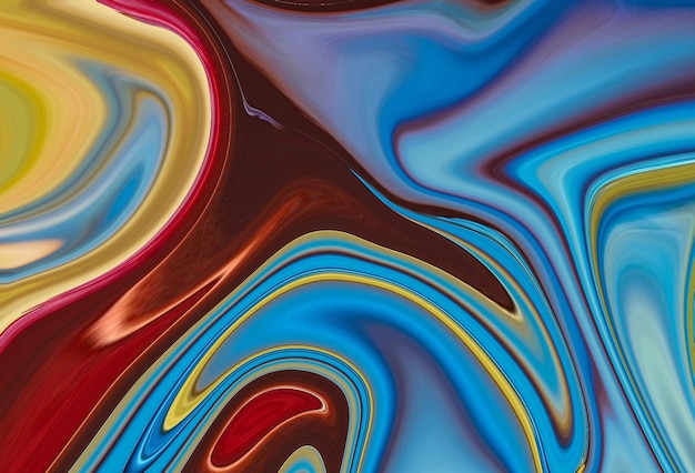 colorful fluid pattern background