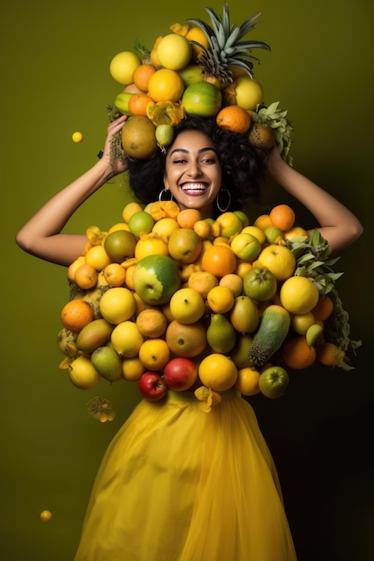 fruit dress