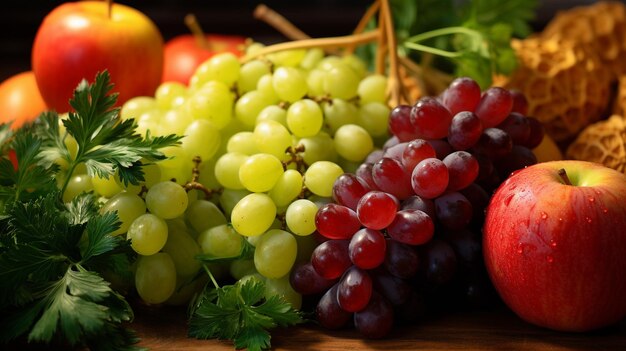 colorful fruits HD 8K wallpaper Stock Photographic