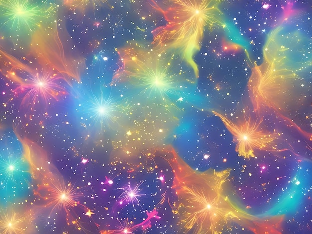 a colorful galaxy background with stars and nebula's galaxy cool wallpapers