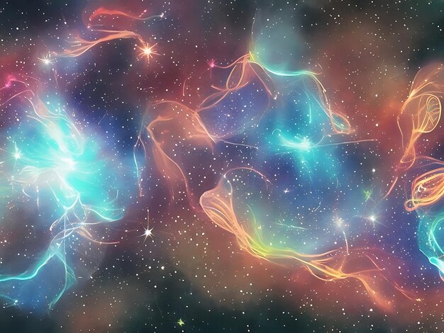 a colorful galaxy background with stars and nebula's galaxy cool wallpapers