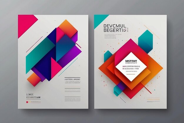 Colorful geometric background New Trend Modern Abstract Template Design Corporate Business Presentation Marketing Promotional Poster Modern Elegant Looking Certificate Design Festival Poster