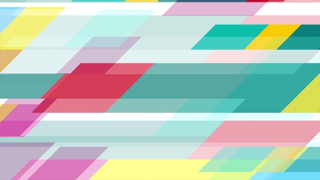 colorful geometric minimal tech background