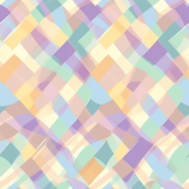 Colorful geometric pattern with a square in the middle.