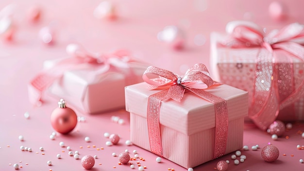 colorful gift boxes on abstract background christmas gifts decorated gifts gift box background
