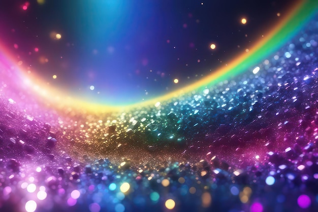 Colorful glitter abstract background