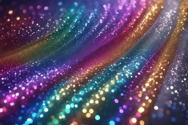 Colorful glitter abstract background