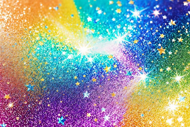 Colorful glitter background