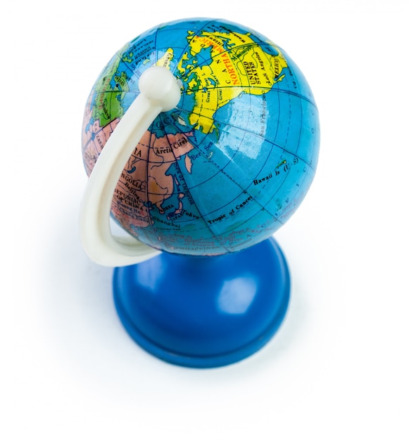 Photo colorful globe isolated