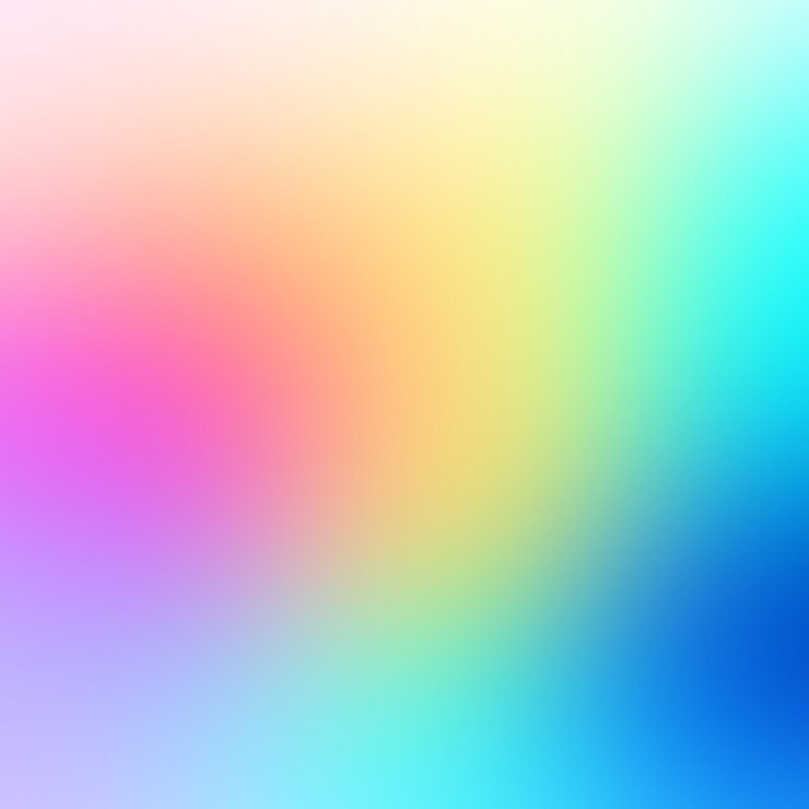 Photo colorful gradient abstract background color blur effect blurred colors colored backdrop and banner