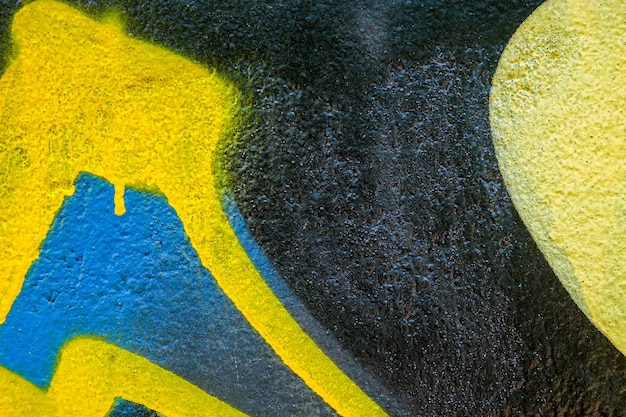 Foto struttura variopinta dei graffiti sulla parete come priorità bassa