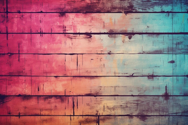 Colorful grunge paint stroke background