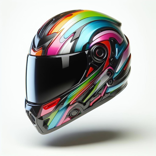 Красочный шлем