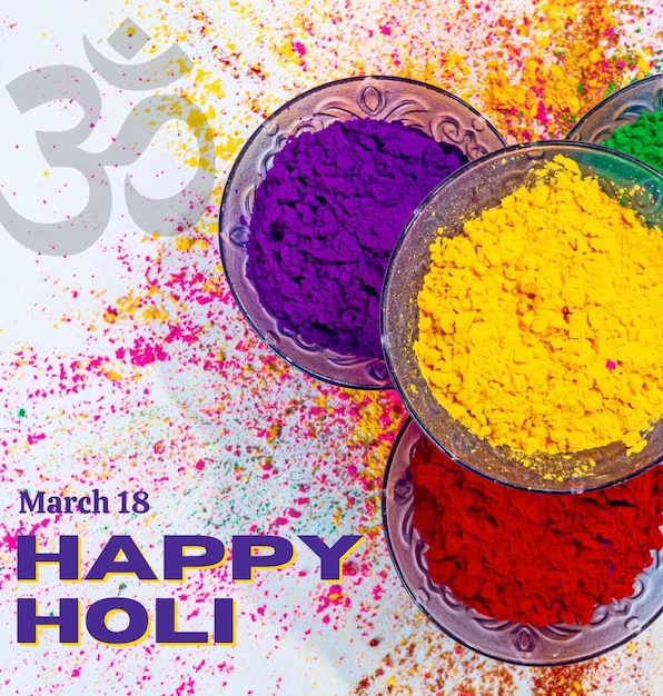 colorful holi