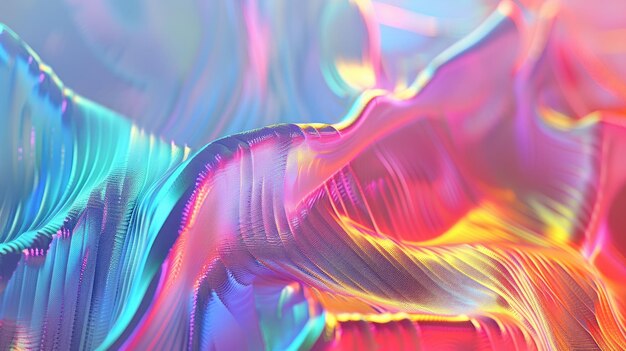 Colorful Holographic Abstraction