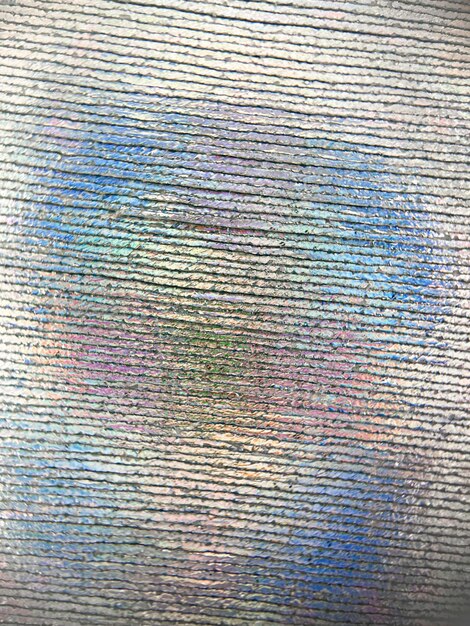 Foto texture olografica colorata spogliata