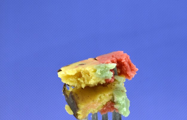 colorful homemade vegetarian sweets image