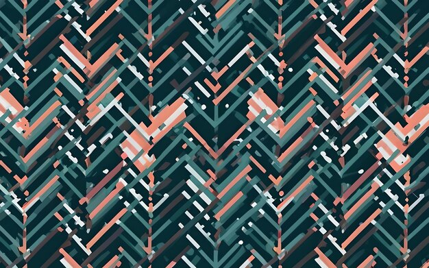 Photo a colorful illustration of a abstract pattern background poster