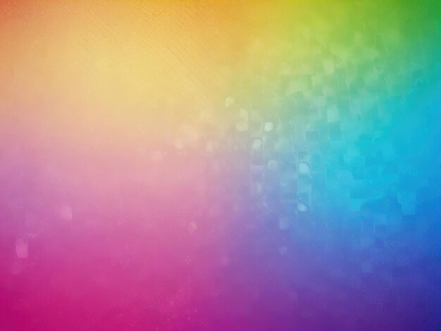 a colorful image of a computer screen with a rainbow colored background