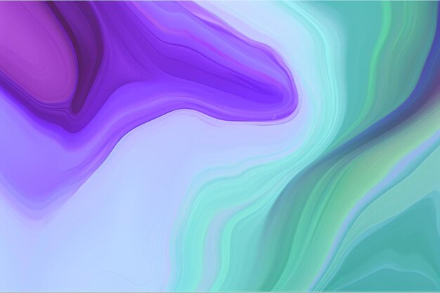 A colorful image of a purple and green colored wave
