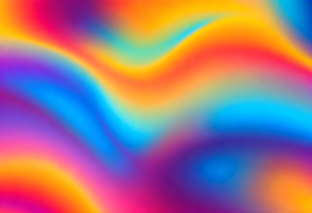 a colorful image of a rainbow colored wave