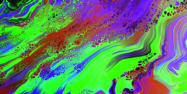 Colorful ink stain soft watercolor brush background