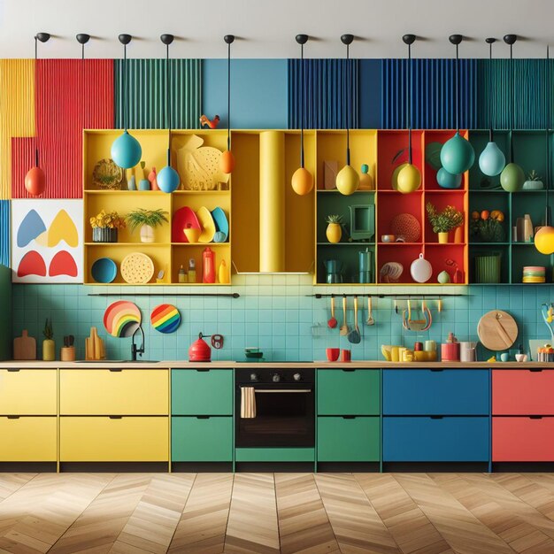 Colorful Kitchen