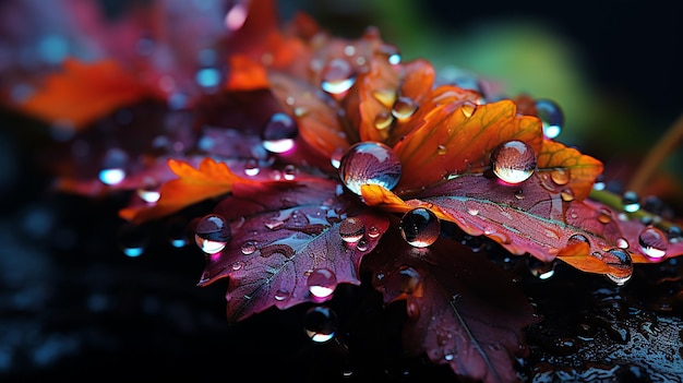 colorful leaves hd